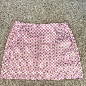 Tory Sport Floral Pink Skirt with built in shorts